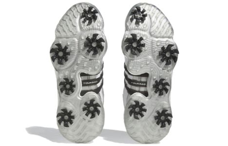 Adidas Tour360 22 BOOST Golf Shoes 'Cloud White Black Silver Metallic' GY9808 sold by KicksCrew