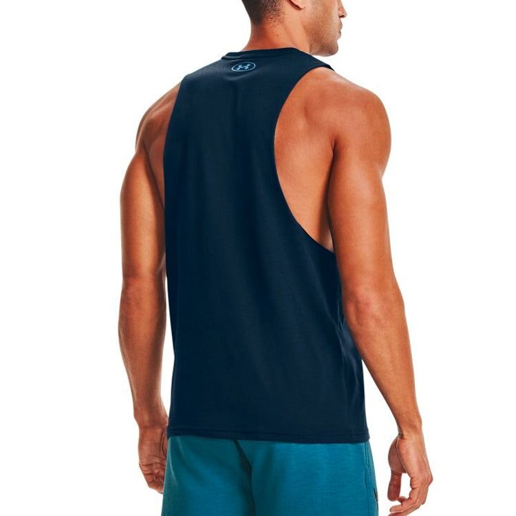Under Armour Project Rock Tank Top 'College Navy' 1357185-408 sold by KicksCrew product image thumbnail 4