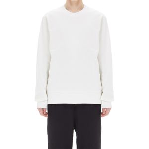 Adidas Y-3 Back Logo Crew Neck Sweatshirt 'Core White' FN3372 sold by KicksCrew