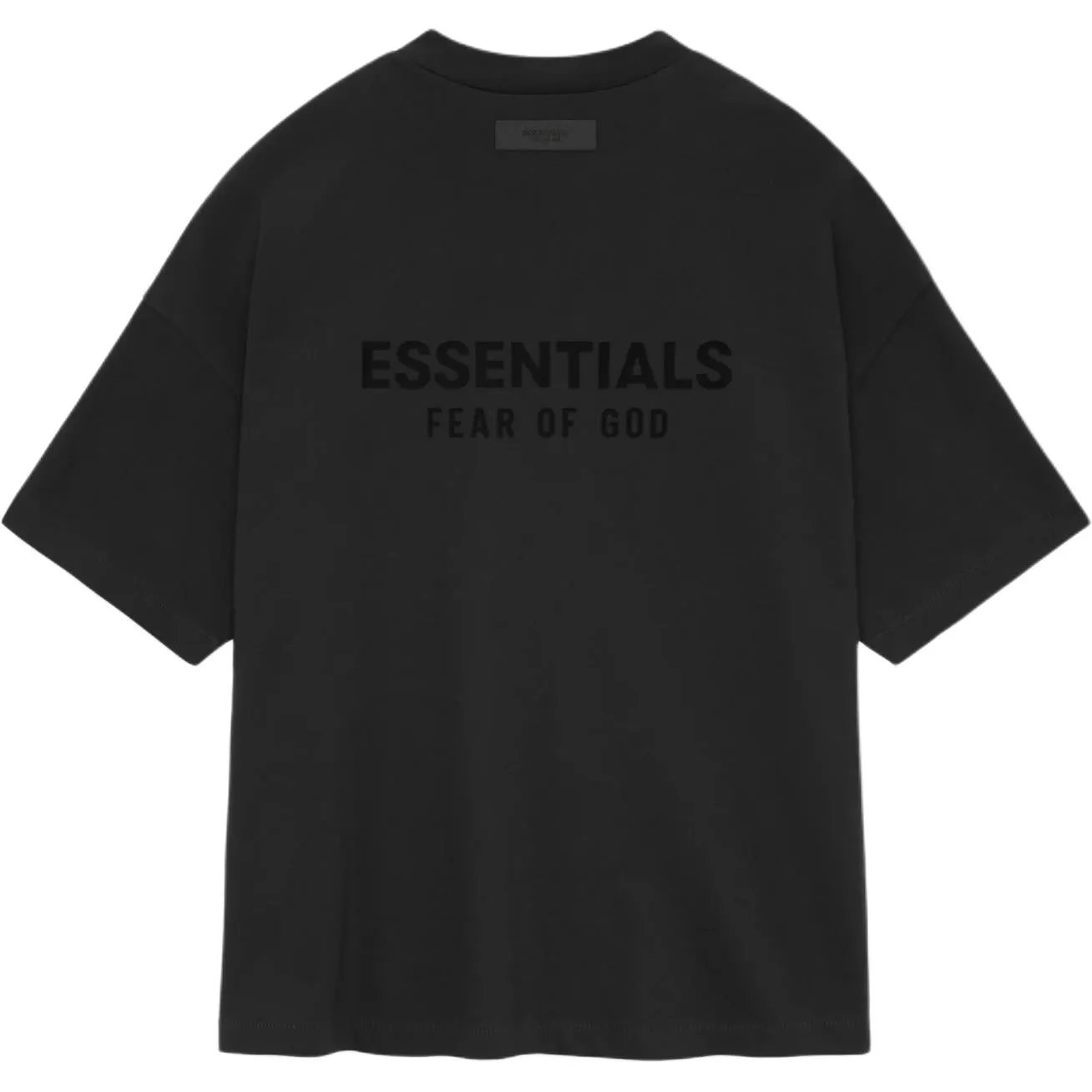 Fear of God Essentials SS24 V Neck T-shirt 'Black' 125SU244210F sold by KicksCrew product image thumbnail 2
