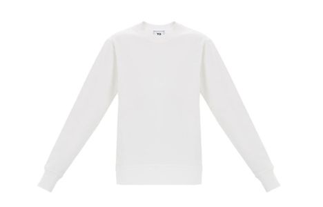 Adidas Y-3 Back Logo Crew Neck Sweatshirt 'Core White' FN3372 sold by KicksCrew
