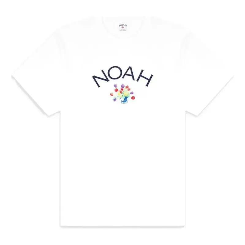 NOAH x Wesselmann Core Logo T-shirt 'White' T44SS21-WHITE sold by KicksCrew