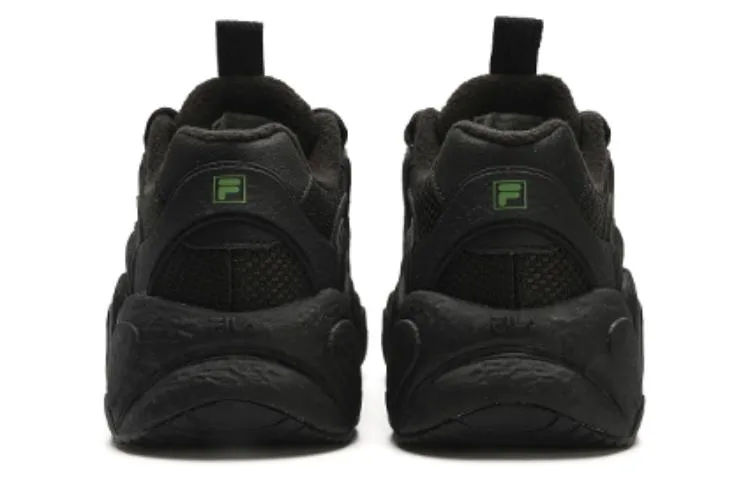(WMNS) FILA CROISSANT Chunky Sneakers 'Black' F12W342123ABK sold by KicksCrew product image thumbnail 4