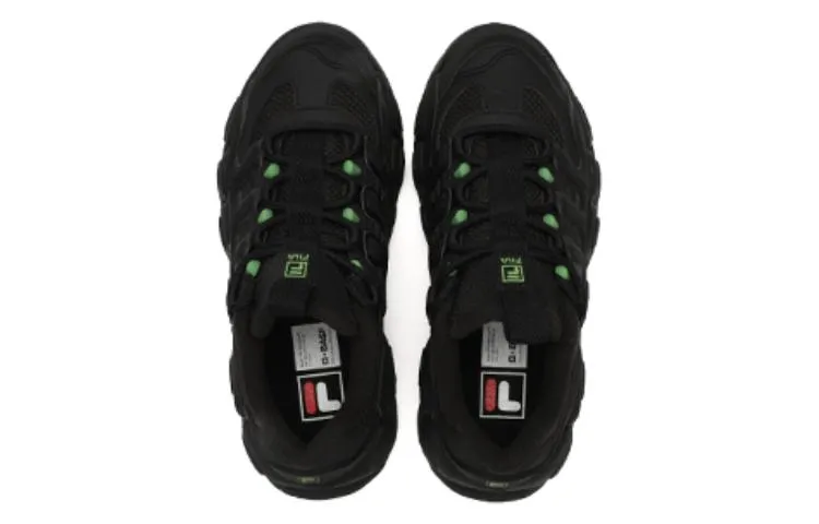 (WMNS) FILA CROISSANT Chunky Sneakers 'Black' F12W342123ABK sold by KicksCrew product image thumbnail 3