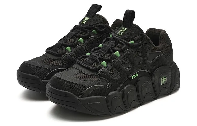 (WMNS) FILA CROISSANT Chunky Sneakers 'Black' F12W342123ABK sold by KicksCrew product image thumbnail 2