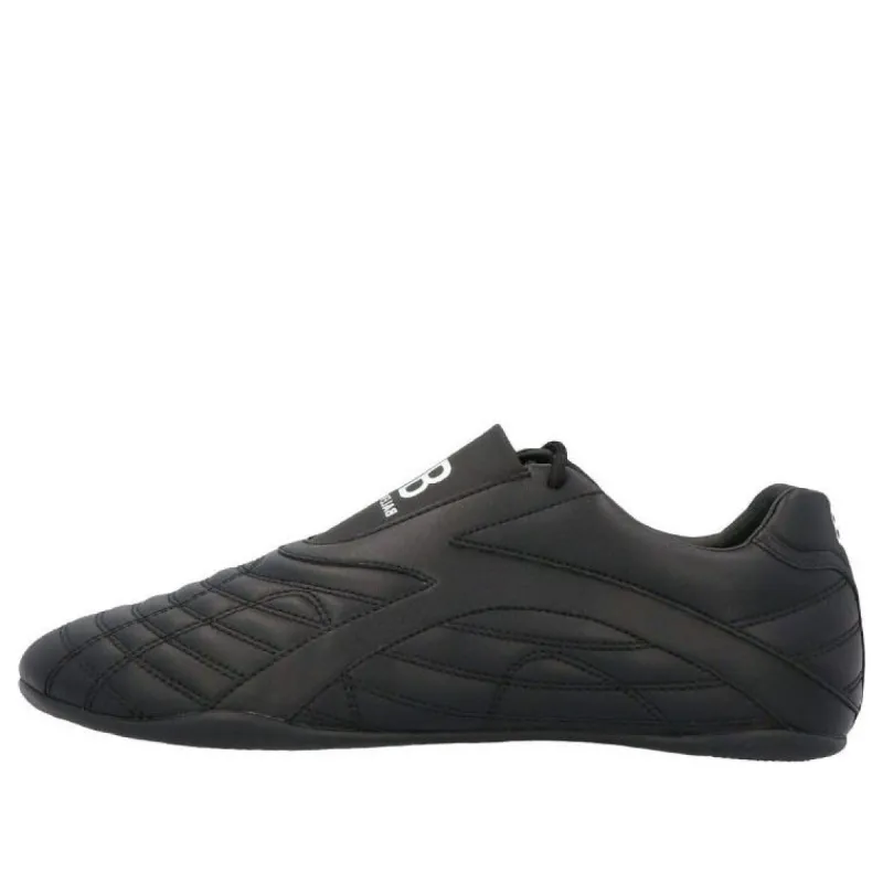 Balenciaga Zen Sneakers 'Black Leather' 617540W2CG11002 sold by KicksCrew