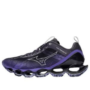 Mizuno Wave Prophecy X 10 'Black Silver Purple' J1GC210067 sold by KicksCrew