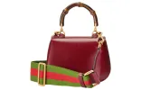 (WMNS) Gucci Bamboo 1947 Super Mini Bag 'Red' 686864-10ODT-6674 sold by KicksCrew