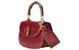 (WMNS) Gucci Bamboo 1947 Super Mini Bag 'Red' 686864-10ODT-6674 sold by KicksCrew