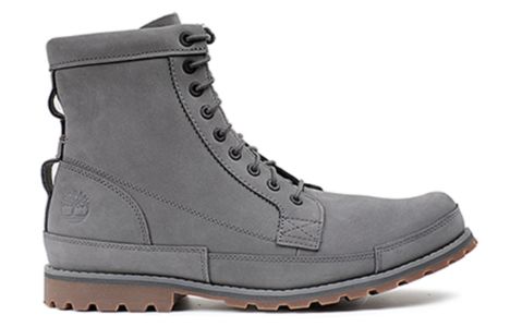 Timberland Earthkeeper Original Leather 6 Inch Wide Fit Boots 'Dark Grey Nubuck' A41C6W sold by KicksCrew