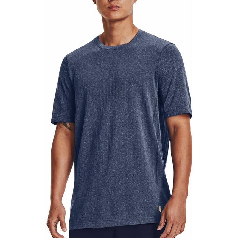 Under Armour Rush Seamless Short Sleeve T-shirt 'Academy' 1373724-408 sold by KicksCrew product image thumbnail 4