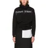 Balenciaga 'Femme Fatale' Oversized Stretch-Jersey Hooded Top 'Black' 482217TTK141000 sold by KicksCrew