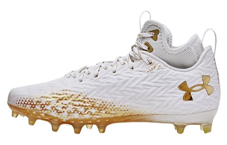 Under Armour Spotlight Clone 3.0 MC 'White Metallic Gold' 3026334-104 sold by KicksCrew product image thumbnail 2
