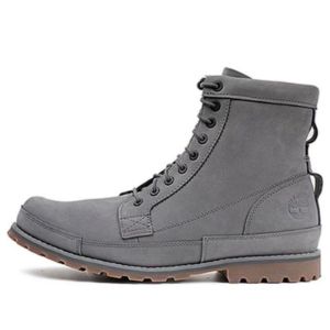 Timberland Earthkeeper Original Leather 6 Inch Wide Fit Boots 'Dark Grey Nubuck' A41C6W sold by KicksCrew