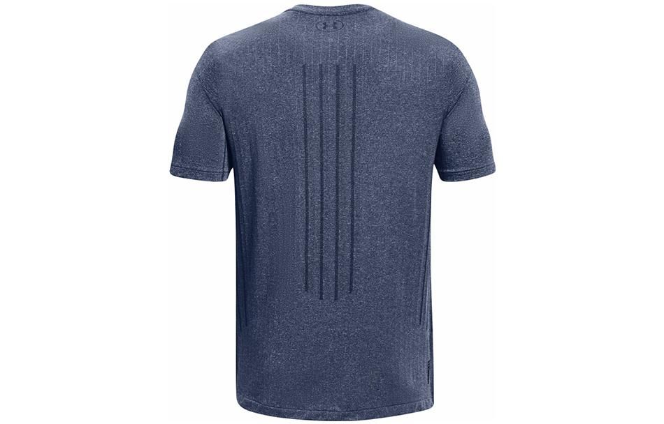 Under Armour Rush Seamless Short Sleeve T-shirt 'Academy' 1373724-408 sold by KicksCrew product image thumbnail 2