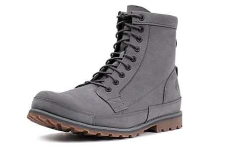 Timberland Earthkeeper Original Leather 6 Inch Wide Fit Boots 'Dark Grey Nubuck' A41C6W sold by KicksCrew