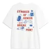 Li-Ning Cartoon Graphic T-shirt 'White' AHSU541-1 sold by KicksCrew