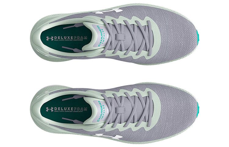 (WMNS) Under Armour Charged Impulse 2 Knit 'Mod Grey Sea Mist' 3024886-103 sold by KicksCrew product image thumbnail 4