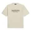 Balenciaga Retail Therapy Medium Fit T-Shirt 'Ivory Black' 612966TLVB19054 sold by KicksCrew