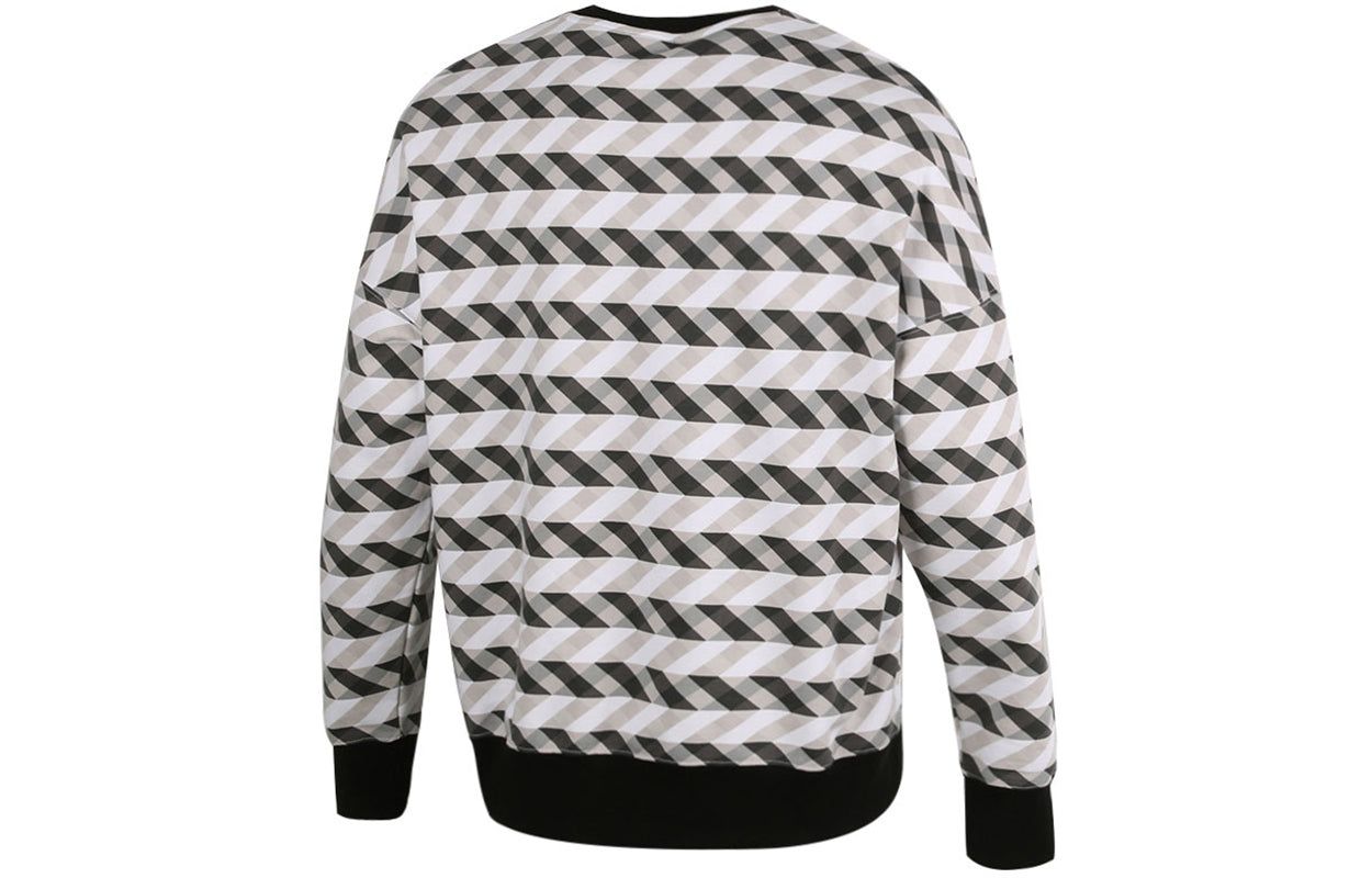 Puma Kontrast Crew Neck Sweater 'White Black' 531488-01 sold by KicksCrew product image thumbnail 2