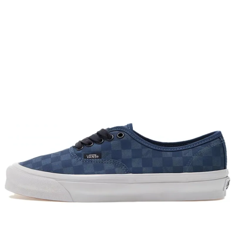 Vans OG Authentic LX 'Checkerboard  Navy' VN0A5FBDNVY sold by KicksCrew