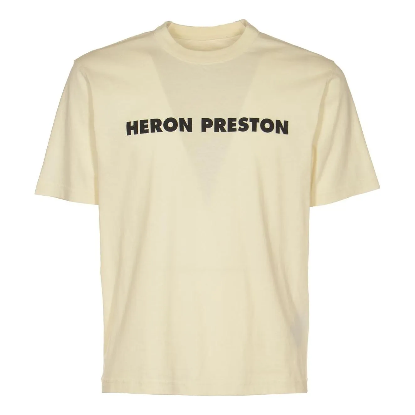 HERON PRESTON This Is Not T-shirt 'Beige' HMAA032S23JER0090110 sold by KicksCrew