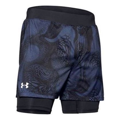 Under Armour Qualifier SpeedPocket 2-in-1 Shorts 'Legend Ink' 1353162-497 sold by KicksCrew
