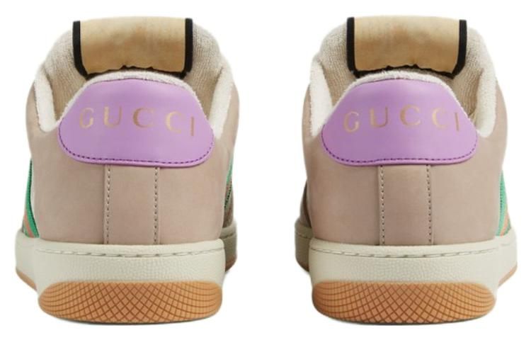 WMNS) GUCCI Screener GG sneaker 'Beige Lilac' 705051-UULG0