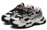 (WMNS) FILA FUSION Bianco Fashion Sneakers 'Grey Black' T12W145225FBD sold by KicksCrew