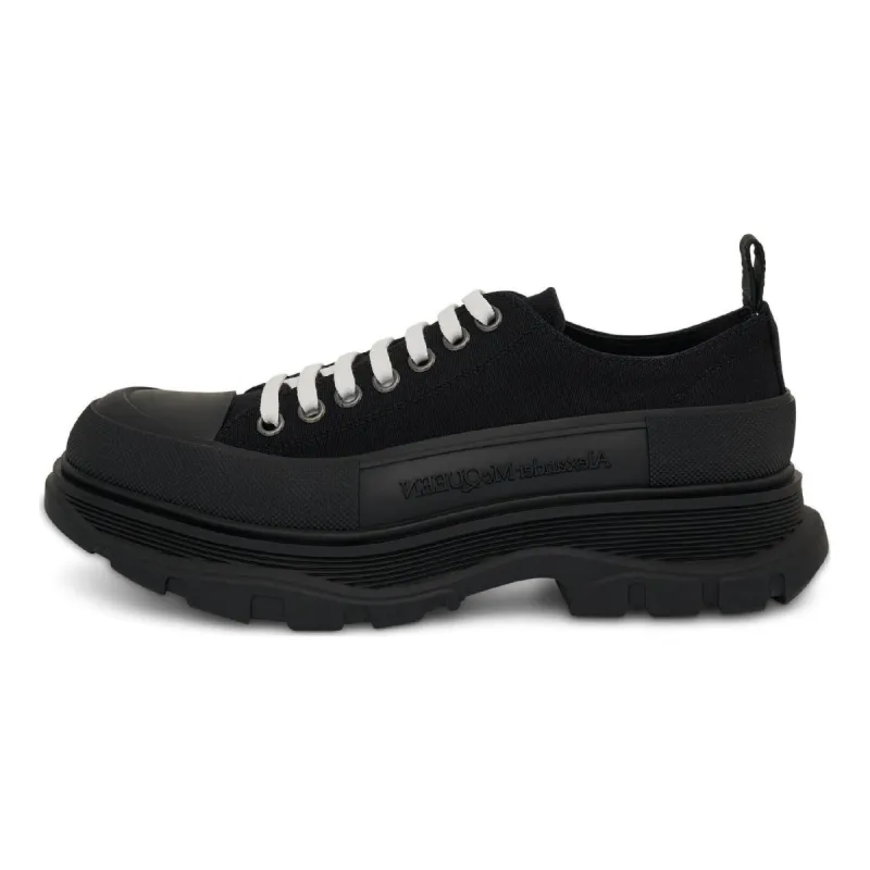 Alexander McQueen Tread Slick Lace Up 'Black' 604257W4MV21000 sold by KicksCrew
