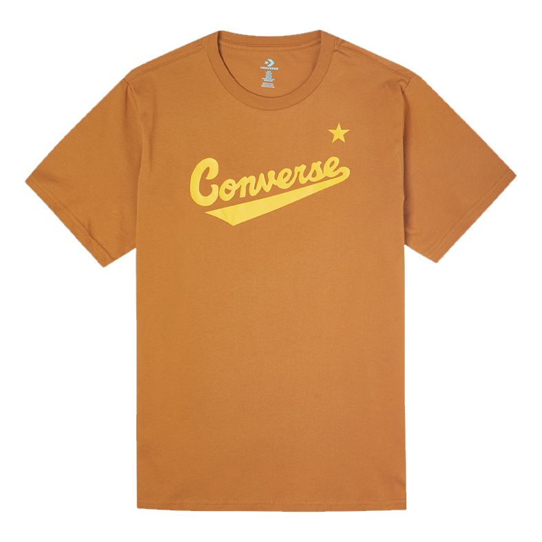 Converse Nova Logo T-Shirt 'Dark Soba' 10018235-A31 sold by KicksCrew
