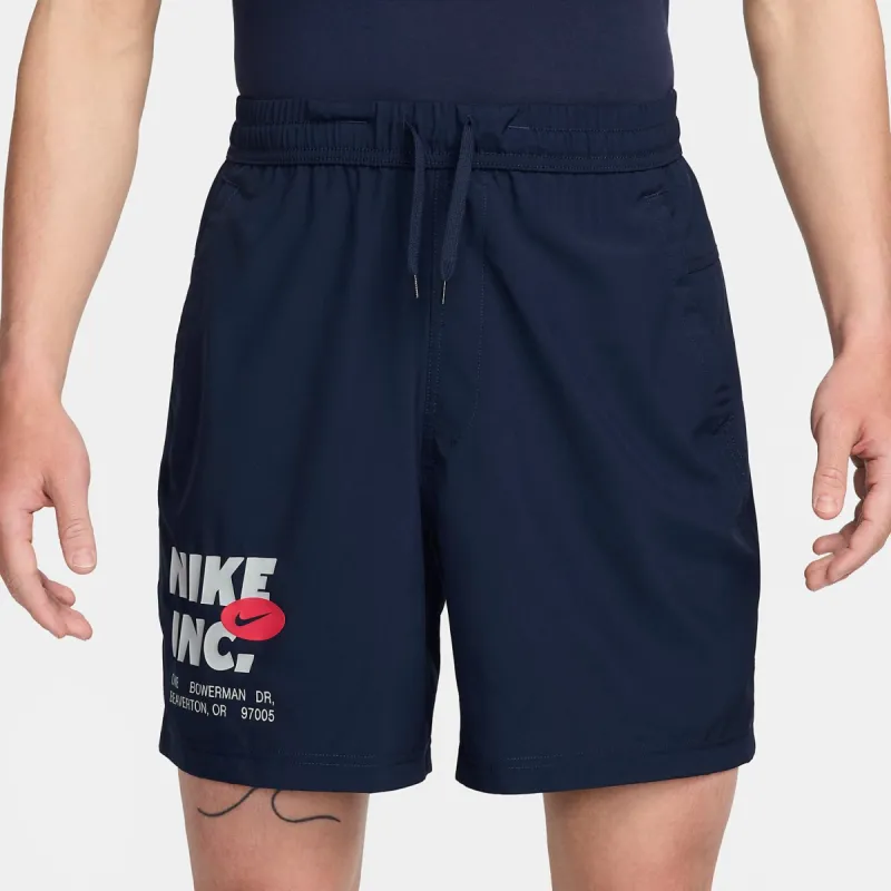 Nike Form Dri-FIT 7" Unlined Fitness Shorts 'Navy White' FN3993-451 sold by KicksCrew