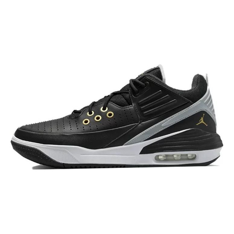 Air Jordan Max Aura 5 'Black Metallic Gold' DZ4353-017 sold by KicksCrew