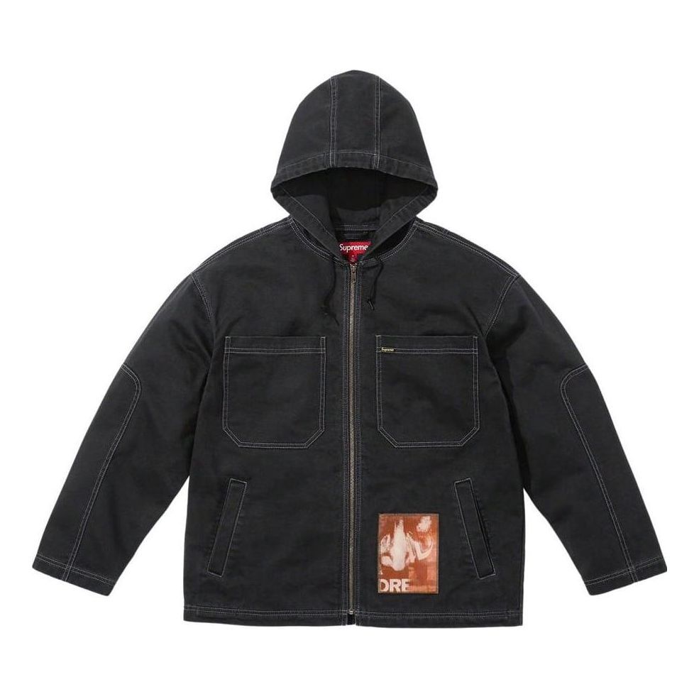 Supreme x Mark Leckey Dream English Kid Hooded Jacket 'Black' SUP-FW23-085 sold by KicksCrew