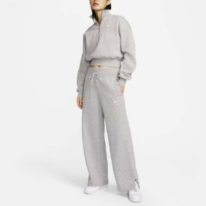 (WMNS) Nike Sportswear Phoenix Fleece 'Dark Grey Heather' FZ7208-063 sold by KicksCrew