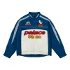 Palace Faster Jacket 'Navy White' P26JK049 sold by KicksCrew