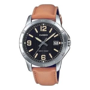 CASIO Analog 'Caramel brown' MTP-V004L-1B2 sold by KicksCrew