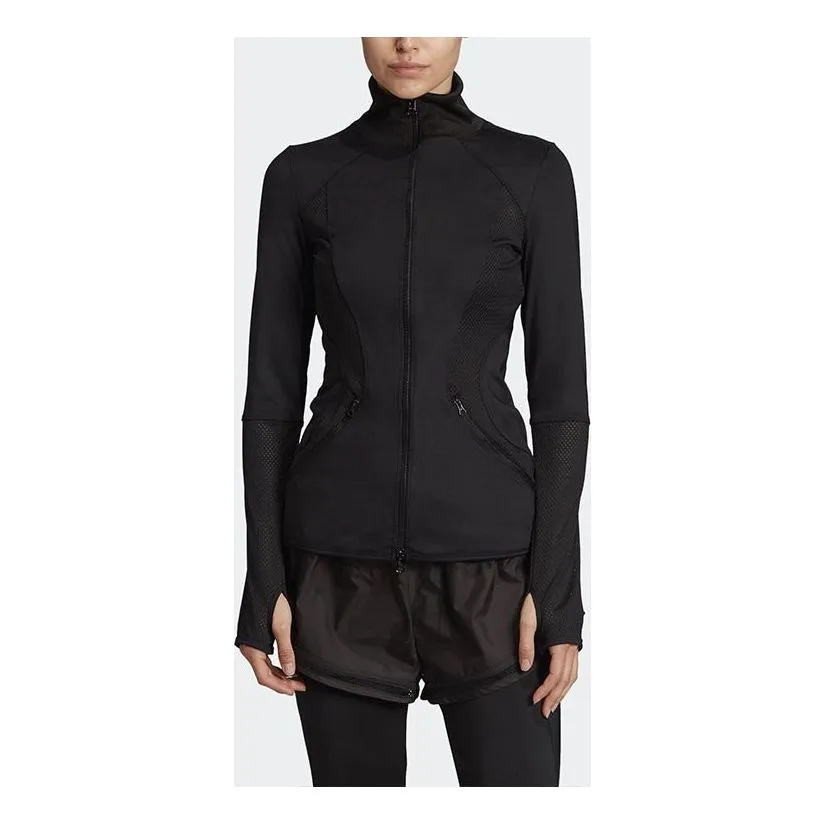 (WMNS) adidas Essentials Mid-Layer Jacket 'Black' EA2219 sold by KicksCrew product image thumbnail 3