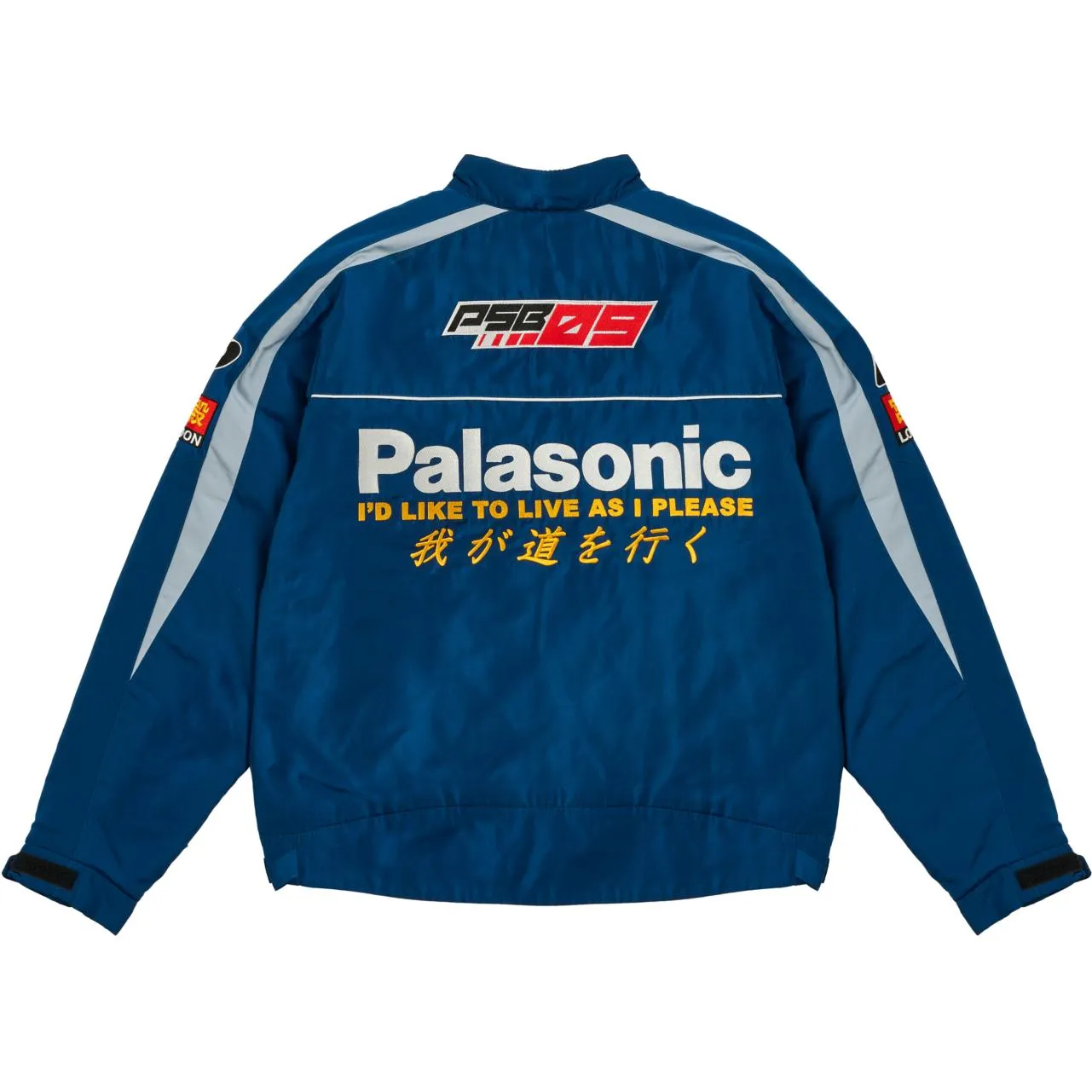 Palace Faster Jacket 'Navy White' P26JK049 sold by KicksCrew product image thumbnail 2