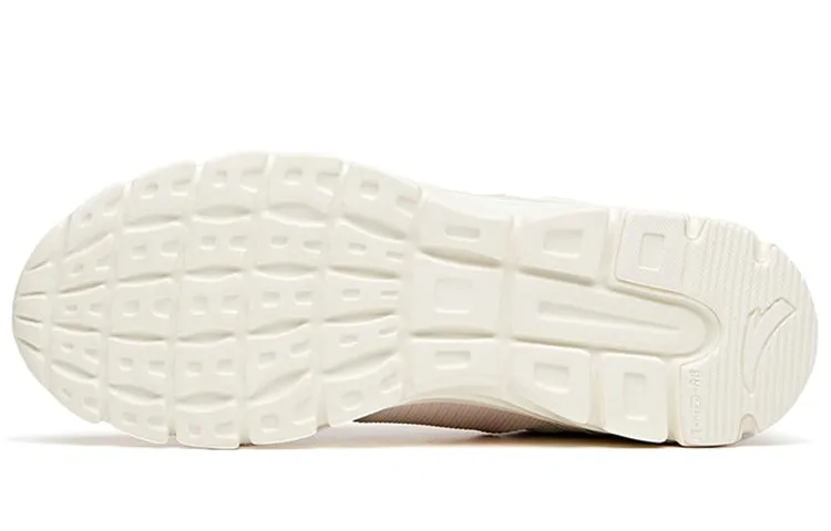 (WMNS) ANTA Running Series Sneakers Leather 'White Pink Blue' 92625512-41 sold by KicksCrew product image thumbnail 4