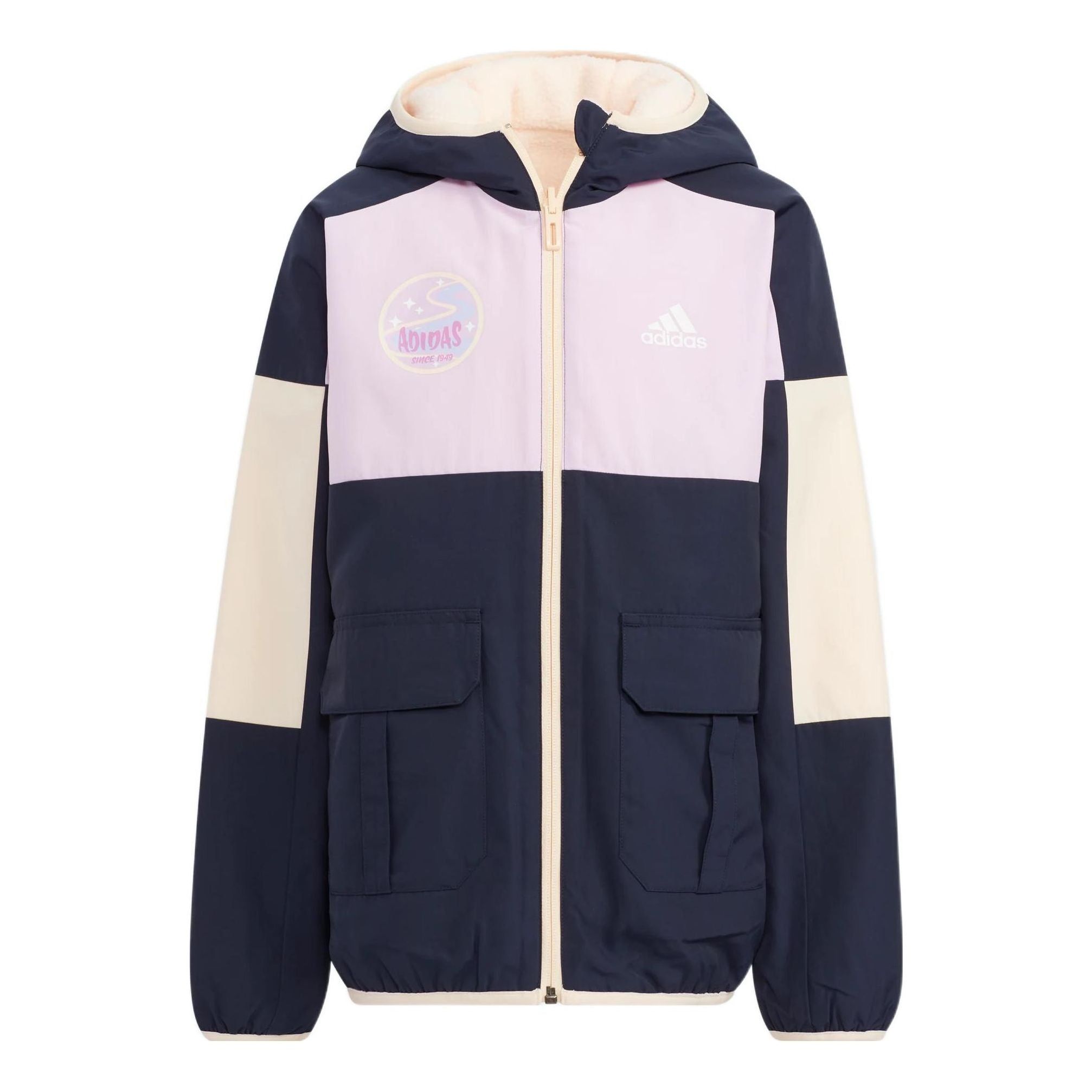 (PS) adidas Casual Jacket 'Purple Pink' HY0568 sold by KicksCrew