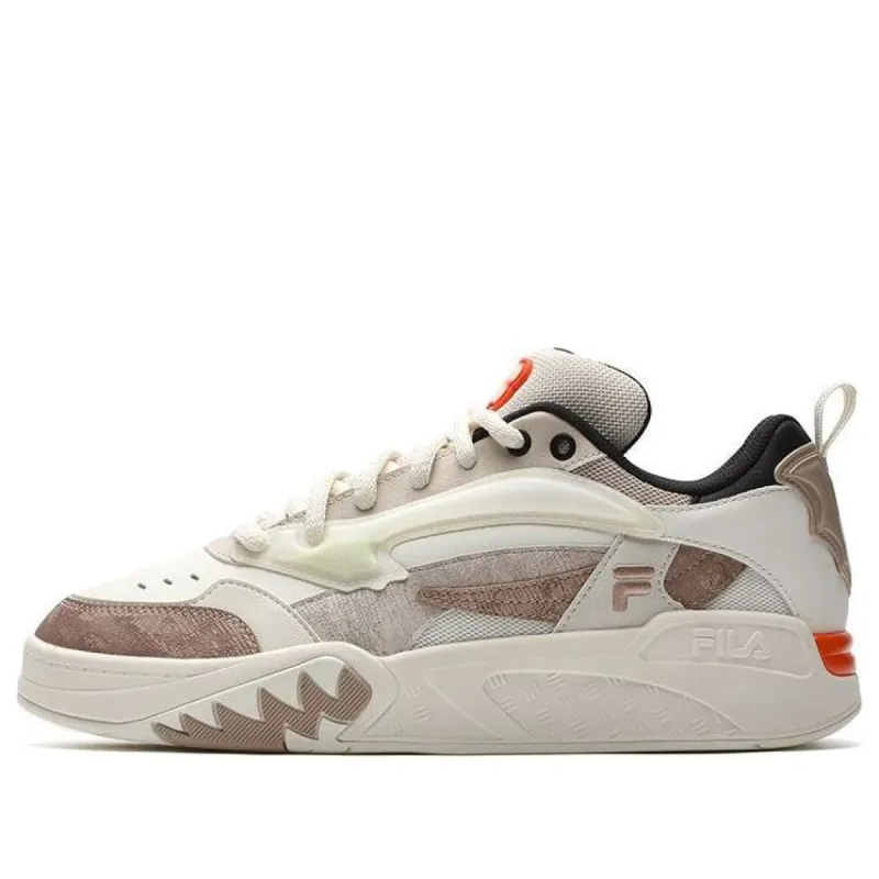 FILA FUSION Sport Vintage Basketball Shoes 'White Brown' T12M333203FTA sold by KicksCrew