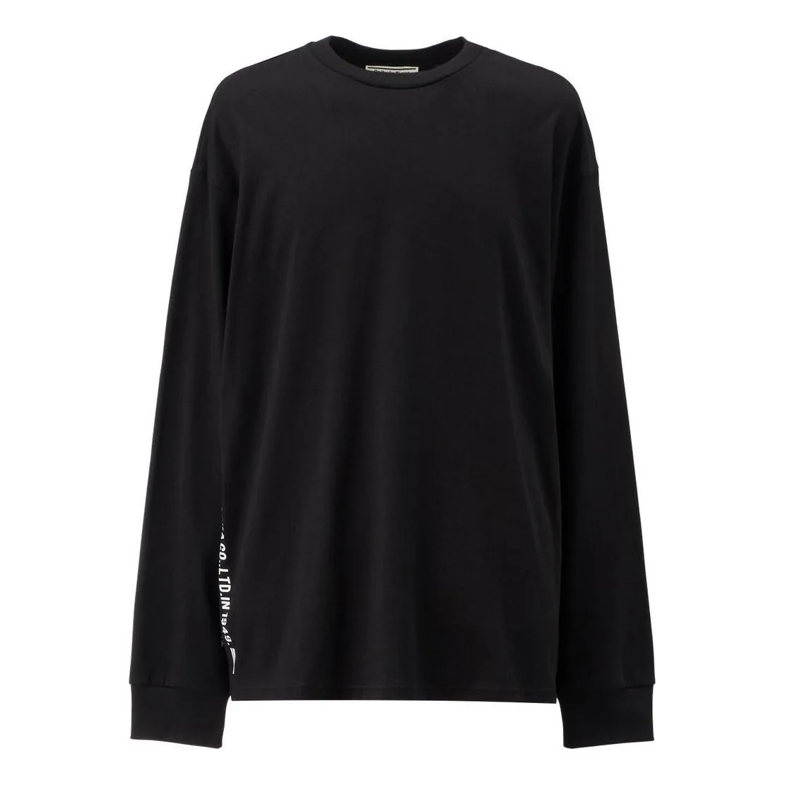 Onitsuka Tiger Long Sleeve T-shirt 'Black' 2183B305-001 sold by KicksCrew