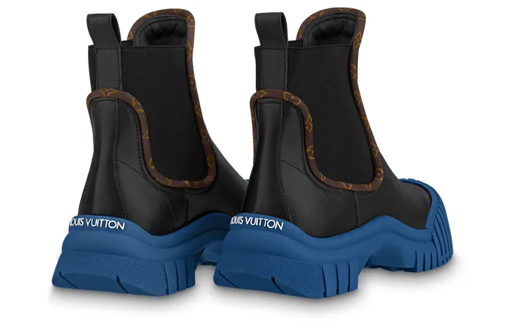 (WMNS) LOUIS VUITTON Ruby Flat Ranger Boots 'Black' 1AB0F9 sold by KicksCrew product image thumbnail 4