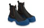 (WMNS) LOUIS VUITTON Ruby Flat Ranger Boots 'Black' 1AB0F9 sold by KicksCrew