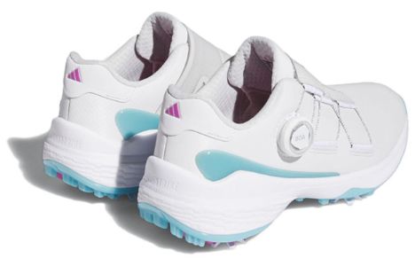 (WMNS) Adidas ZG23 BOA Lightstrike Golf Shoes 'White Preloved Blue' GZ2173 sold by KicksCrew
