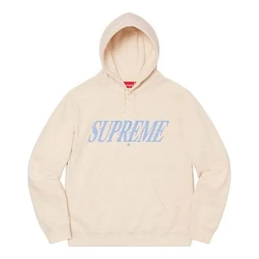 Supreme Crossover Hooded Sweatshirt 'Beige Blue' SUP-SS20-557 sold by KicksCrew