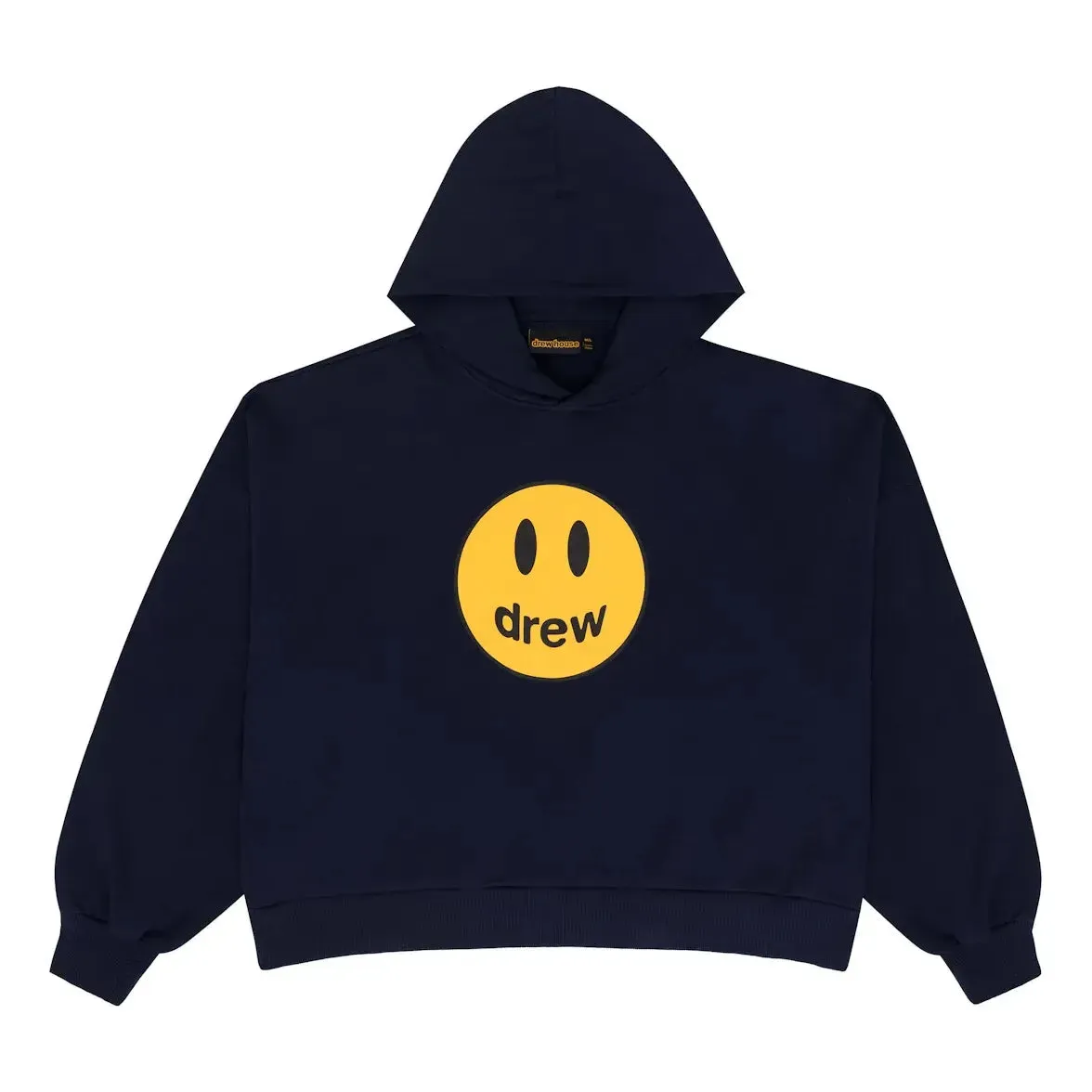 Drew House Mascot Boxy Hoodie 'Dark Navy' DH-VF3117C-MCDN sold by KicksCrew