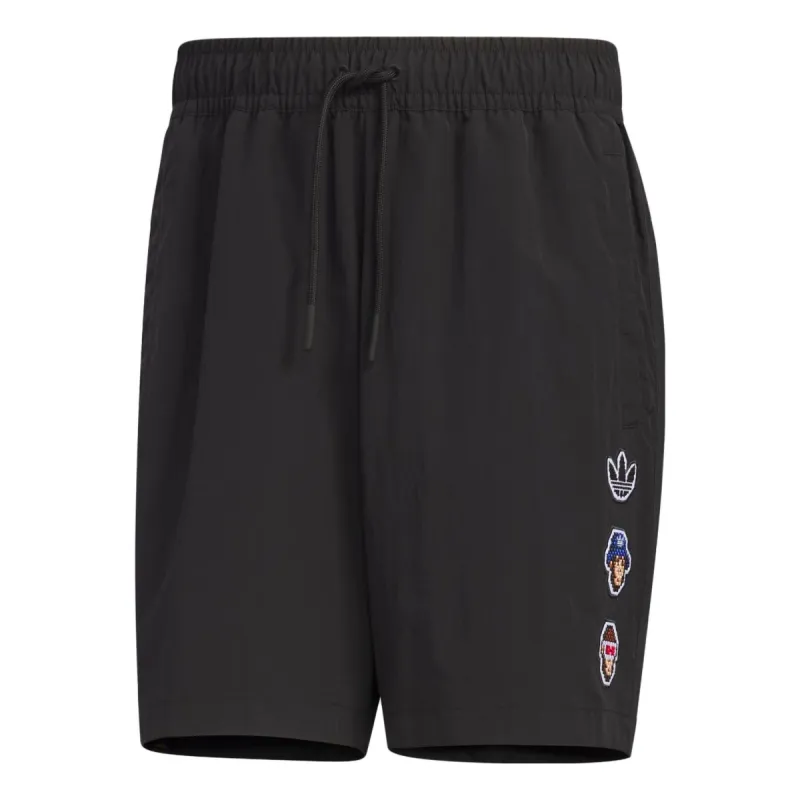 adidas originals x Monkey Kingdom Woven Shorts 'Black' IP1796 sold by KicksCrew