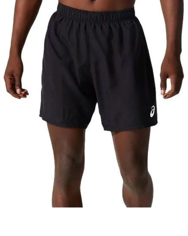 ASICS Silver 7in Short Asia Sizing 'Performance Black' 2011C422-001 sold by KicksCrew